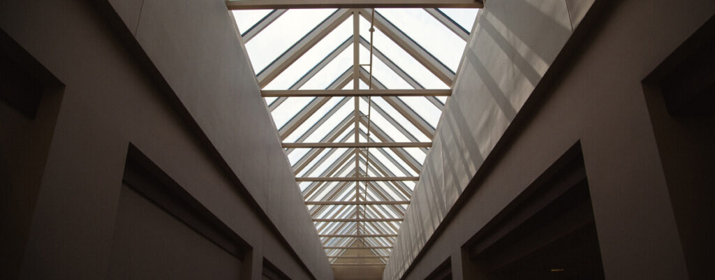 comercial skylight install