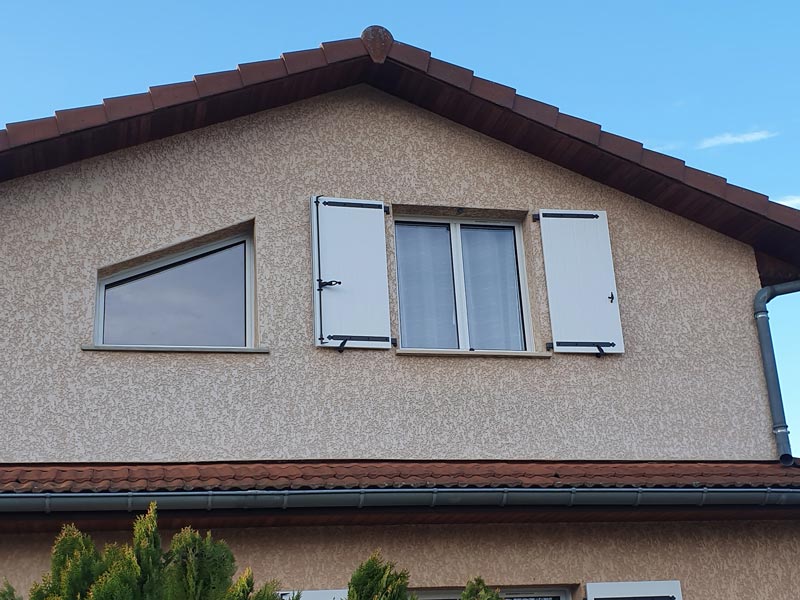 Fenetres Aluminium Coloris Blanc 38 La Verpilliere