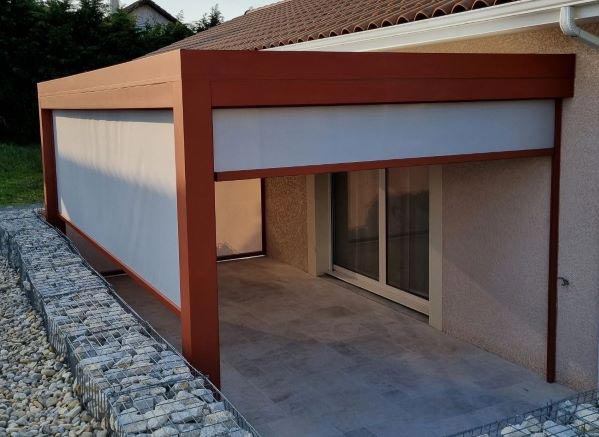 Pergolas pergola avec stores 38 satolas et bonce
