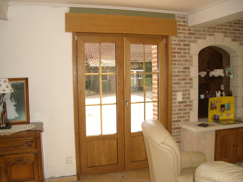 Fenêtres porte vitree mixte bois aluminium voreppe 38
